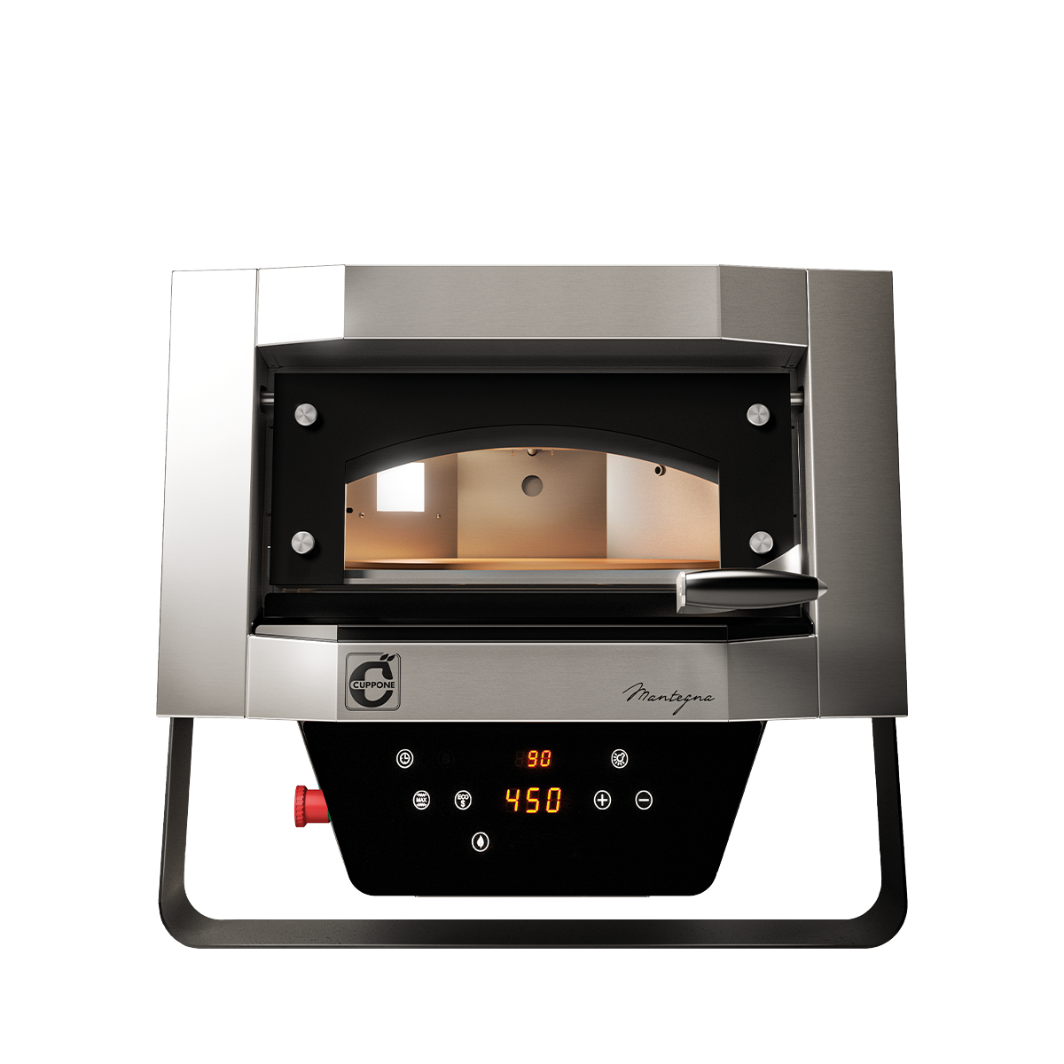Cuppone Mantegna compact rotating pizza oven
