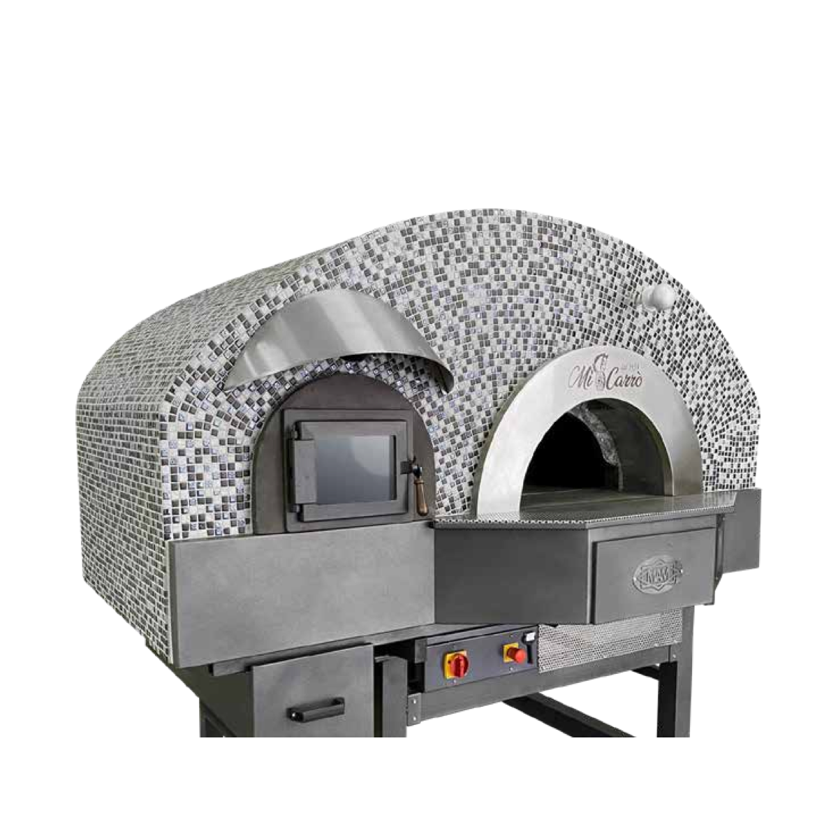 MAM Roma 2-door rotating, mosaic finish