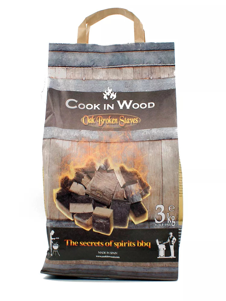 Chunks de Madera para Ahumar BBQ (Whisky)