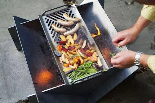 Dual Forms Firepit | Firewood Oven
