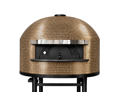 ALFA Napoli Pro wood-fired oven — Gold Mosaic