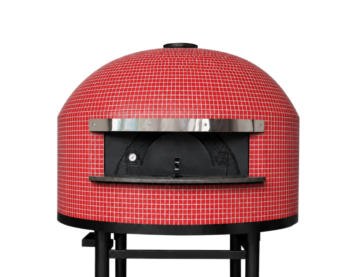 ALFA Napoli Pro wood-fired oven — Red Mosaic