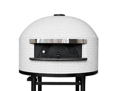 ALFA Napoli Pro wood-fired oven — White Mosaic