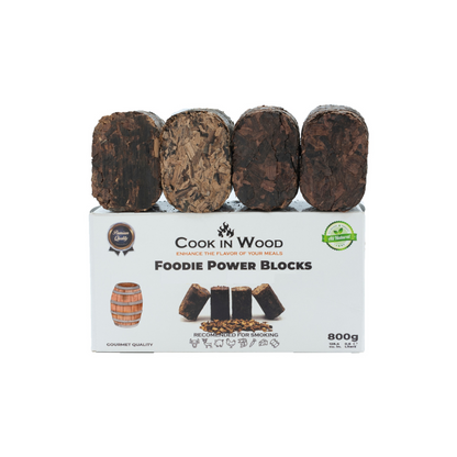 <tc>Foodie Power Blocks (Coñac, Vino Tinto, Whisky, Vino de Jerez)</tc>