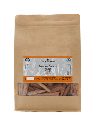 BBQ Smoking Wood Chunks (Peach)