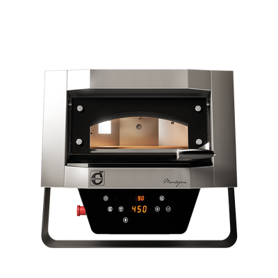 Cuppone Mantegna compact rotating pizza oven