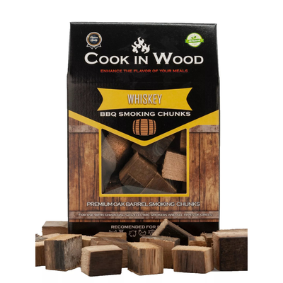 Chunks de Madera para Ahumar BBQ (Whisky)