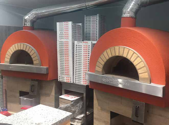 MAM Roma ovens, painted finish (installed)