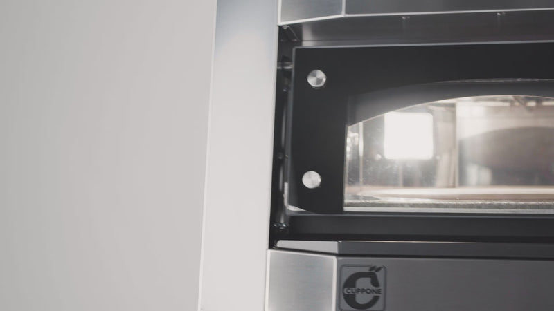Cuppone Mantegna compact rotating oven video