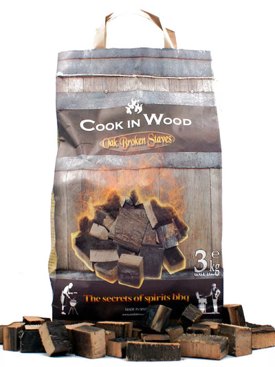 BBQ Smoking Wood Chunks (Cognac)