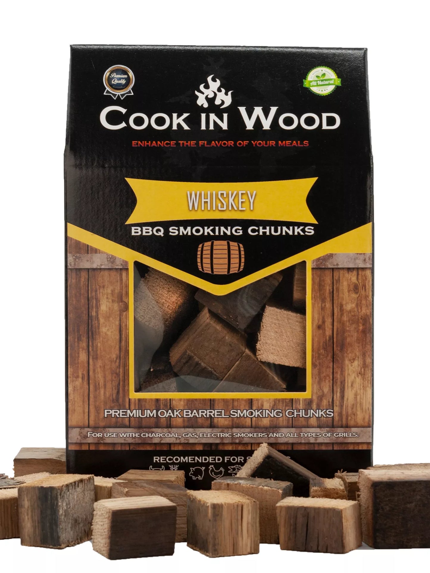 BBQ Smoking Wood Chunks (Whiskey)