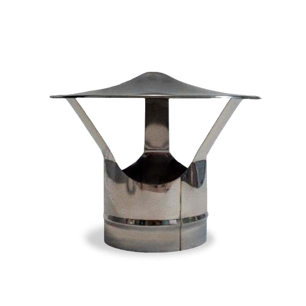 Capucha Chino de Acero Inoxidable para Horno de Leña