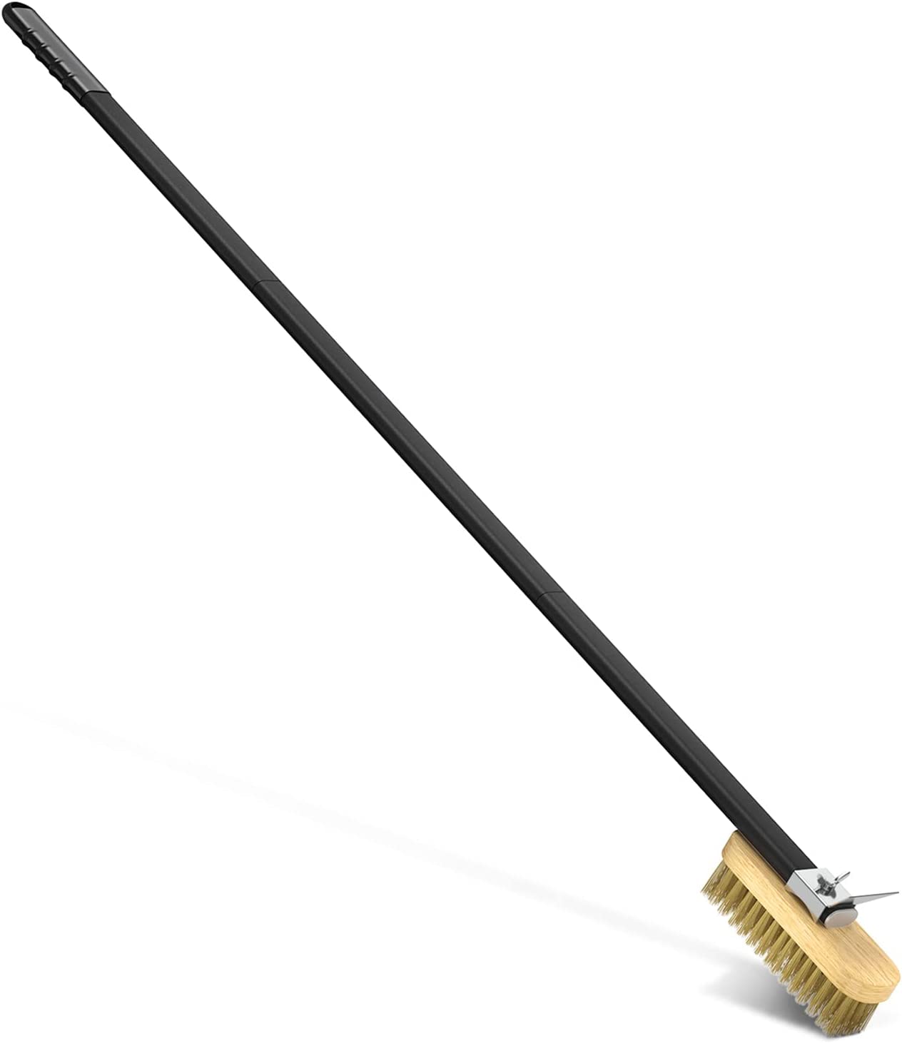 Adjustable Copper Brush with Rake 31.1"-46.5"