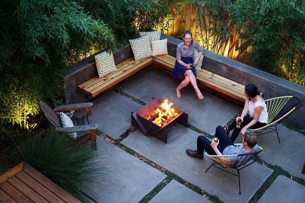 Dual Forms Firepit | Firewood Oven